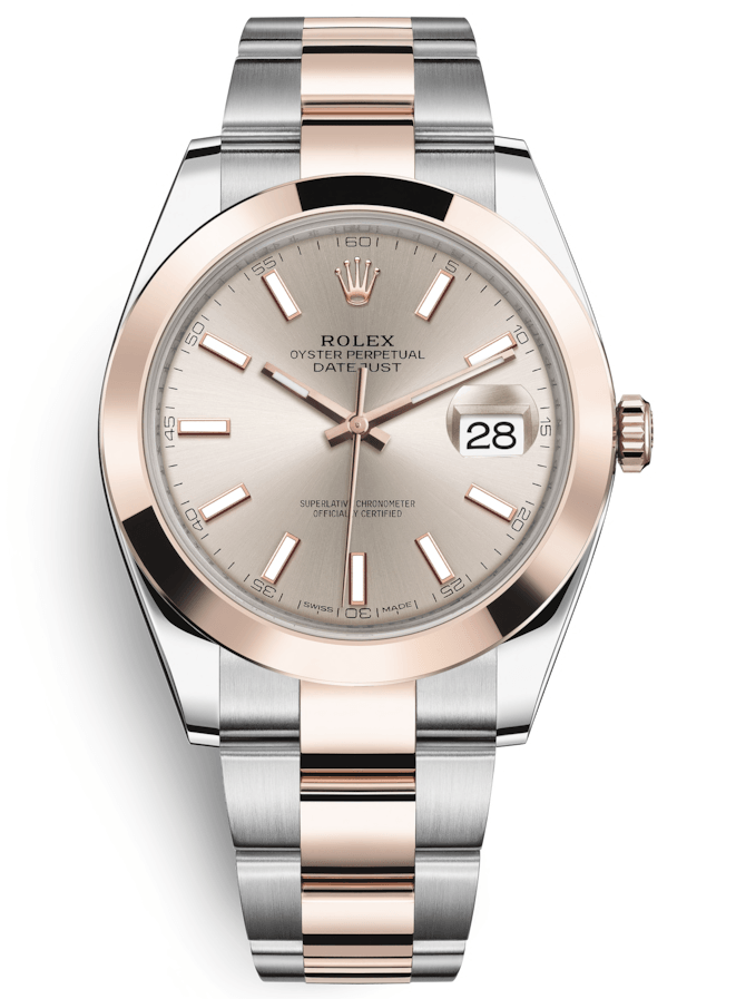 Rolex Datejust 41mm Steel and Everose Gold