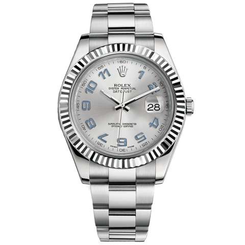 Rolex Datejust II 41mm Steel and White Gold