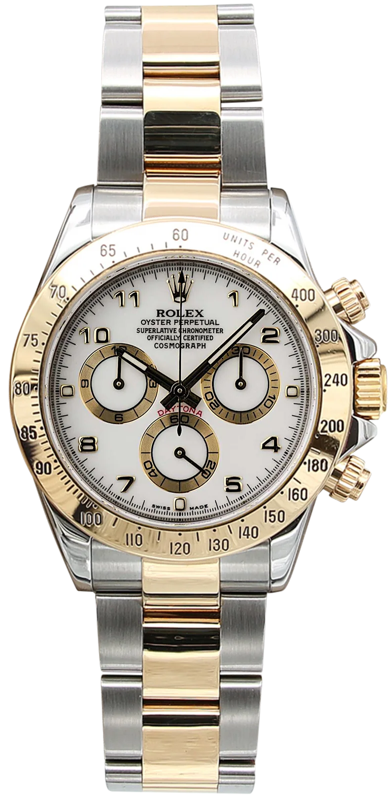 Rolex Cosmograph Daytona 40mm Steel and Yellow Gold