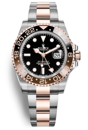Rolex GMT Master II 40mm Steel and Everose Gold