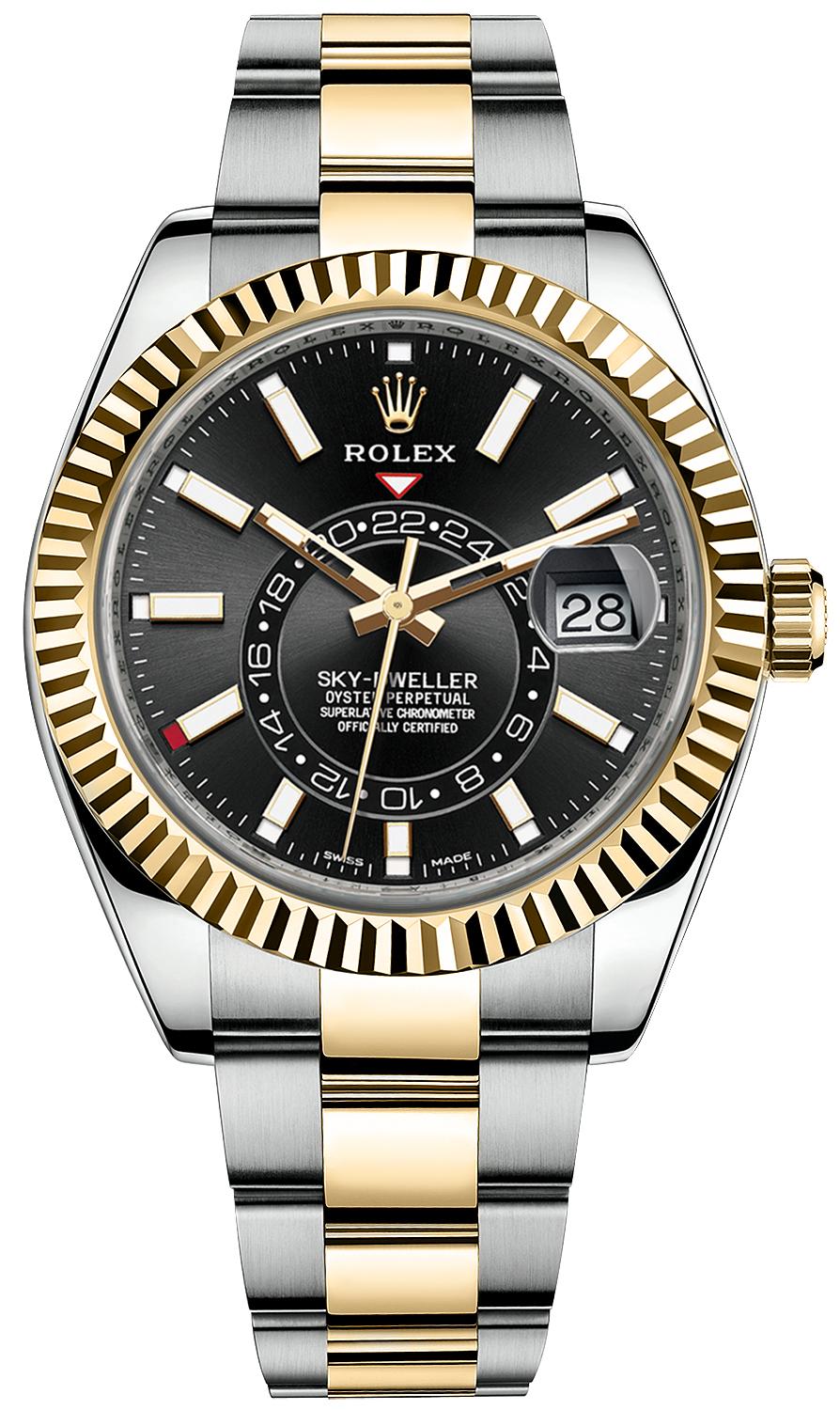 Rolex Sky-Dweller 42mm Steel and Yellow Gold