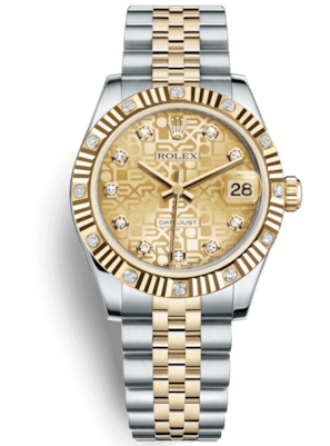 Rolex Datejust  31mm Steel and Yellow Gold