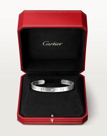 Браслет Cartier Love 1 diamond
