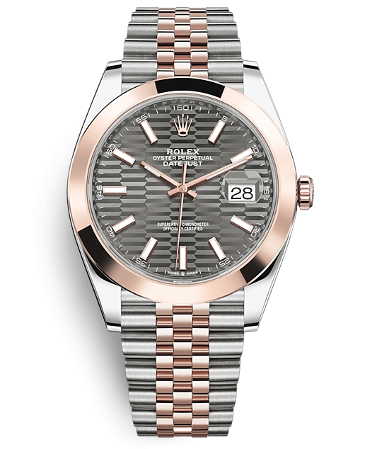 Rolex Datejust 41mm Steel and Everose Gold