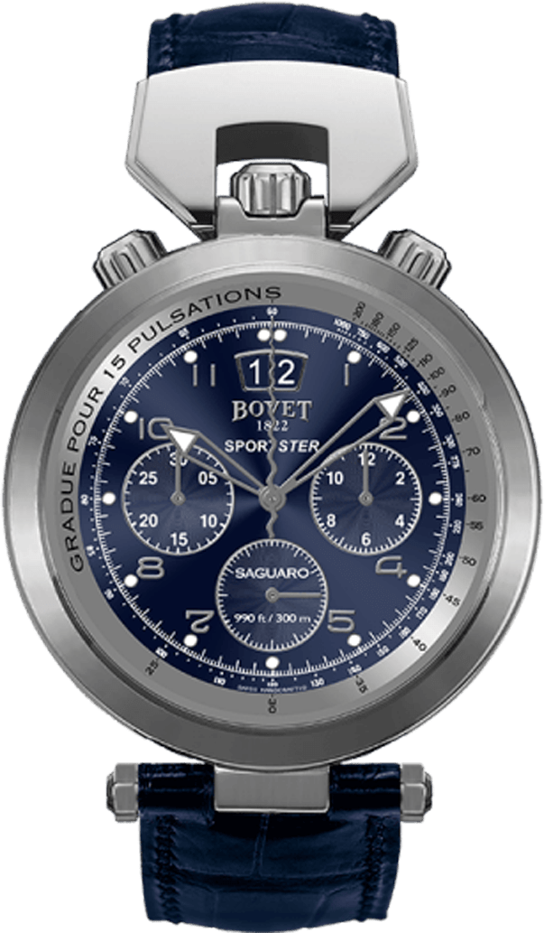 Bovet Amadeo Saguaro Chronograph 46 mm Croco