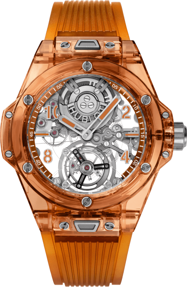 Hublot Big Bang Tourbillon Automatic Orange Sapphire 45 mm