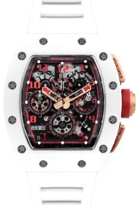 Richard Mille RM 011 Automatic Flyback Chronograph White Demon