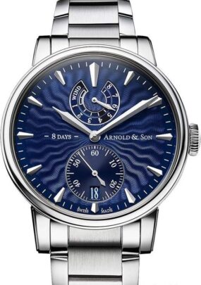 Arnold & Son Royal Collection Eight Day Steel