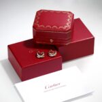 Серьги с бриллиантами Cartier Trinity