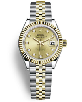 Rolex Datejust 28 mm Steel and Yellow Gold