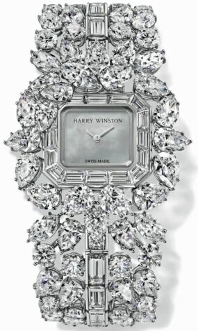 Harry Winston Jewels That Tell Time Emerald Cluster