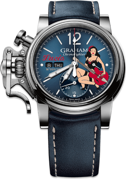 Graham Chronofighter Vintage Nose Art ltd.