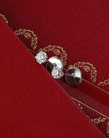 Серьги с бриллиантами Cartier 1895