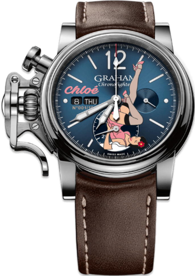 Graham Chronofighter Vintage Nose Art ltd.