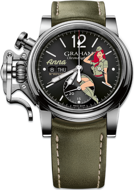 Graham Chronofighter Vintage Nose Art ltd.