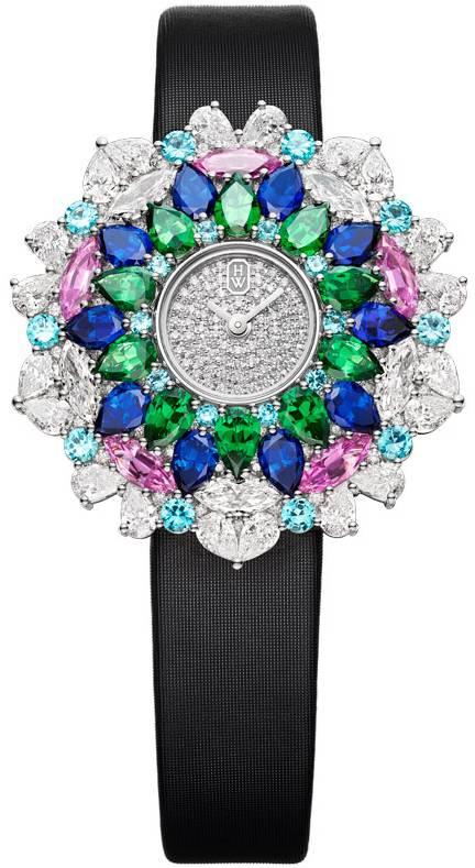 Harry Winston Jewels That Tell Time Winston Kaleidoscope High Jewelry Watch by Harry Winston