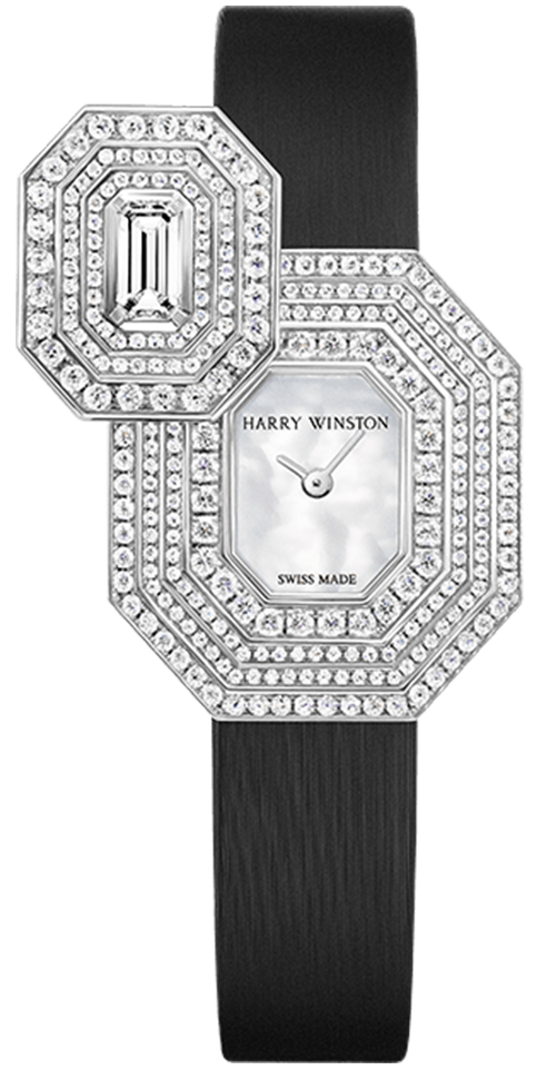 Harry Winston Jewels That Tell Time Emerald Signature