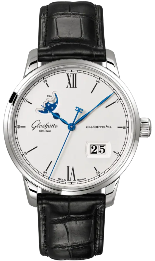 Glashutte Original Art & Technik Senator Excellence Panorama Date Moon Phase