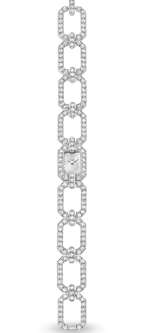 Harry Winston Jewels That Tell Time Diamond Links by Harry Winston
