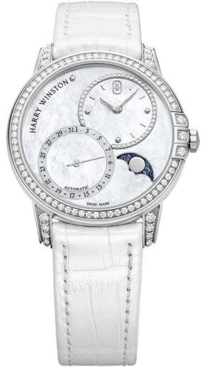 Harry Winston Midnight Date Moon Phase Automatic 36 mm