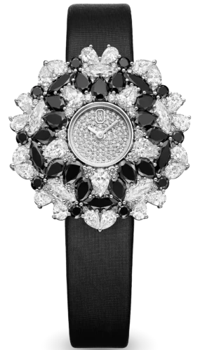 Harry Winston Premier Kaleidoscope High Jewelry Watch Black & White by Harry Winston