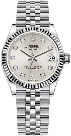 Rolex Lady-Datejust 26mm Steel and White Gold