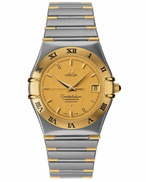 Omega Constellation 36mm Steel and Yellow Gold