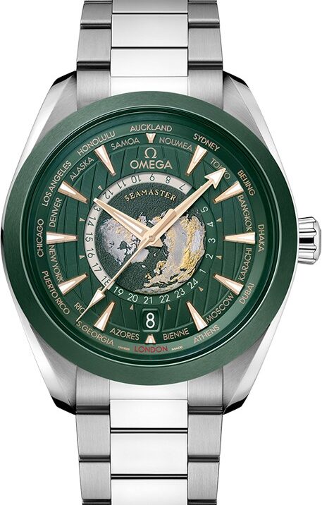 Omega Seamaster Aqua Terra 150 m GMT Worldtimer 43 mm