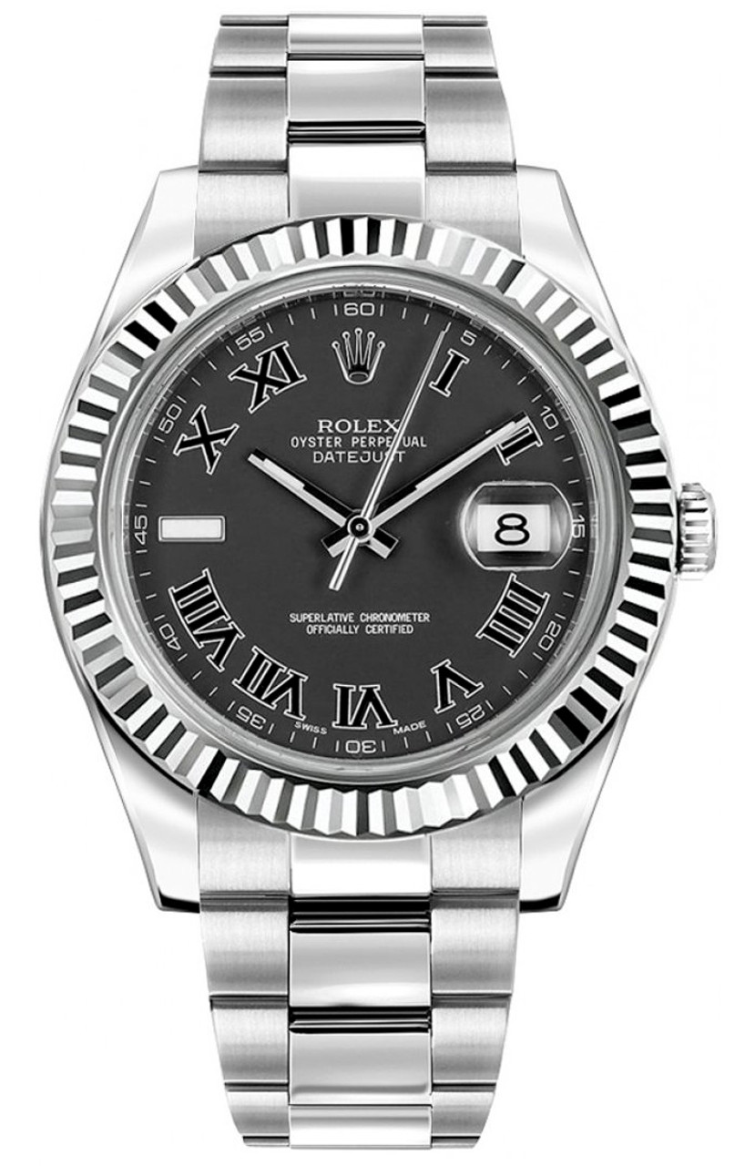 Rolex Datejust II  41mm  Steel and White Gold