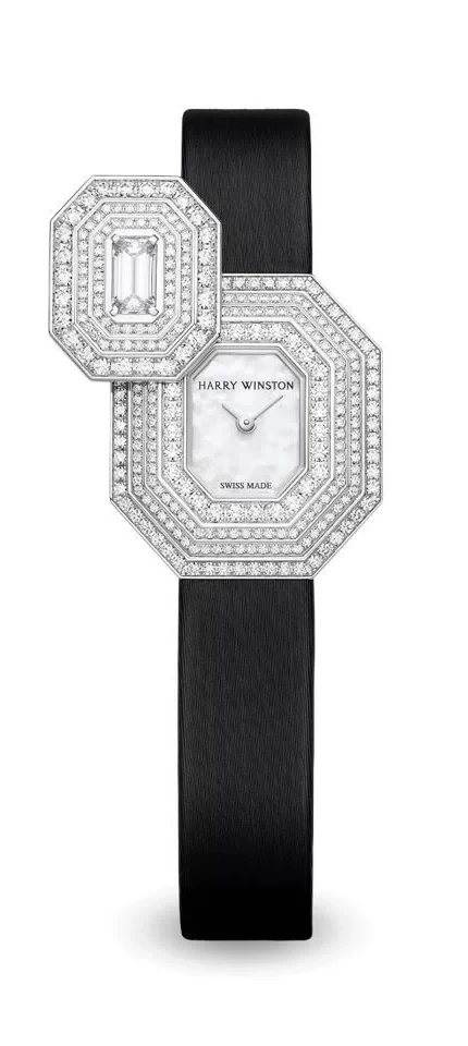 Harry Winston Emerald Signature High Jewelry Timepieces