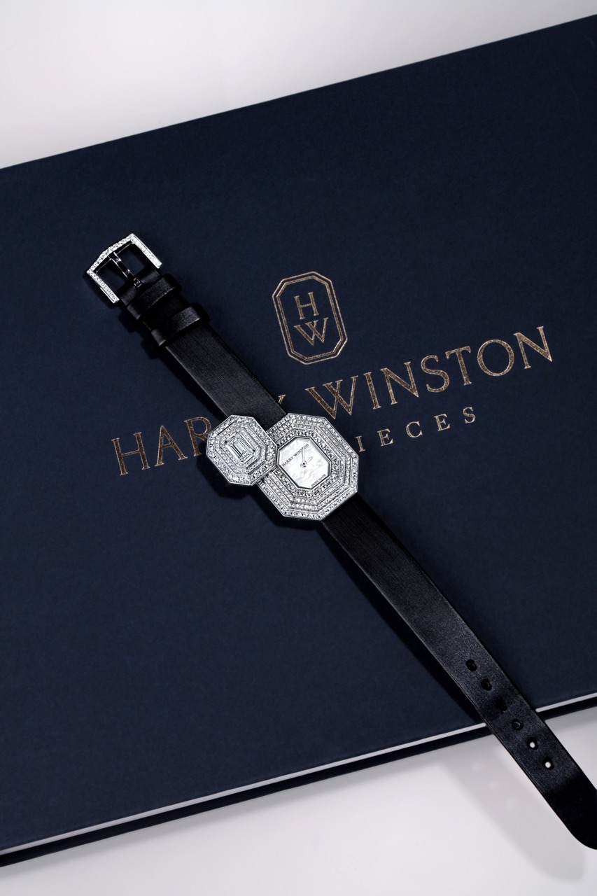 Harry Winston Emerald Signature High Jewelry Timepieces