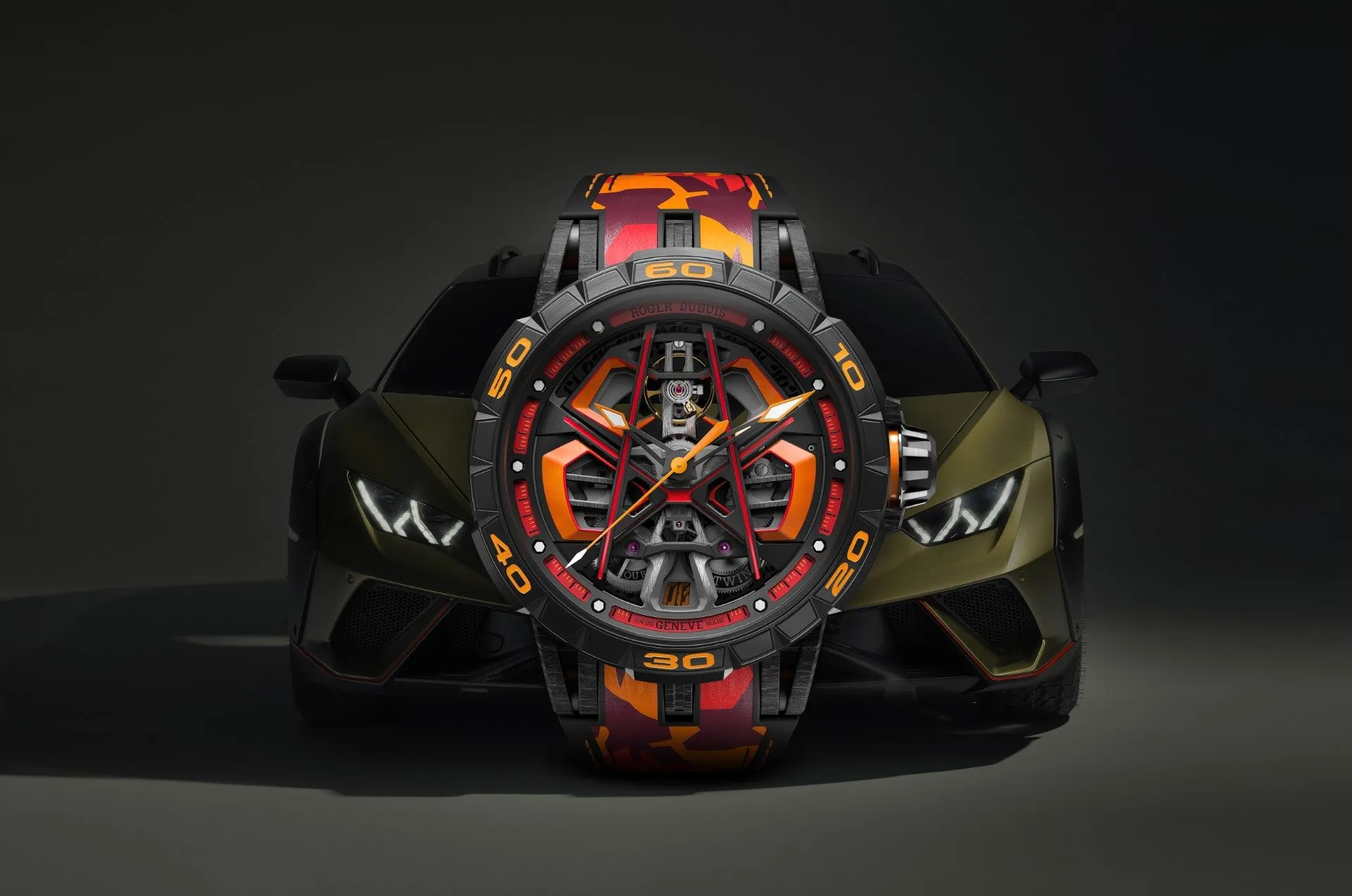 Roger Dubuis Excalibur Spider Huracan Monobalancier