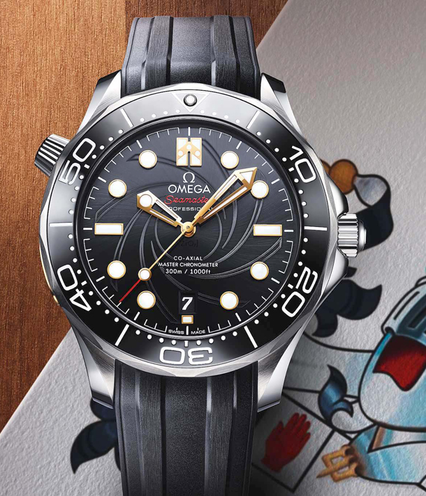Omega Seamaster Diver 300M On Her Majesty’s Secret Service 50th Anniversary
