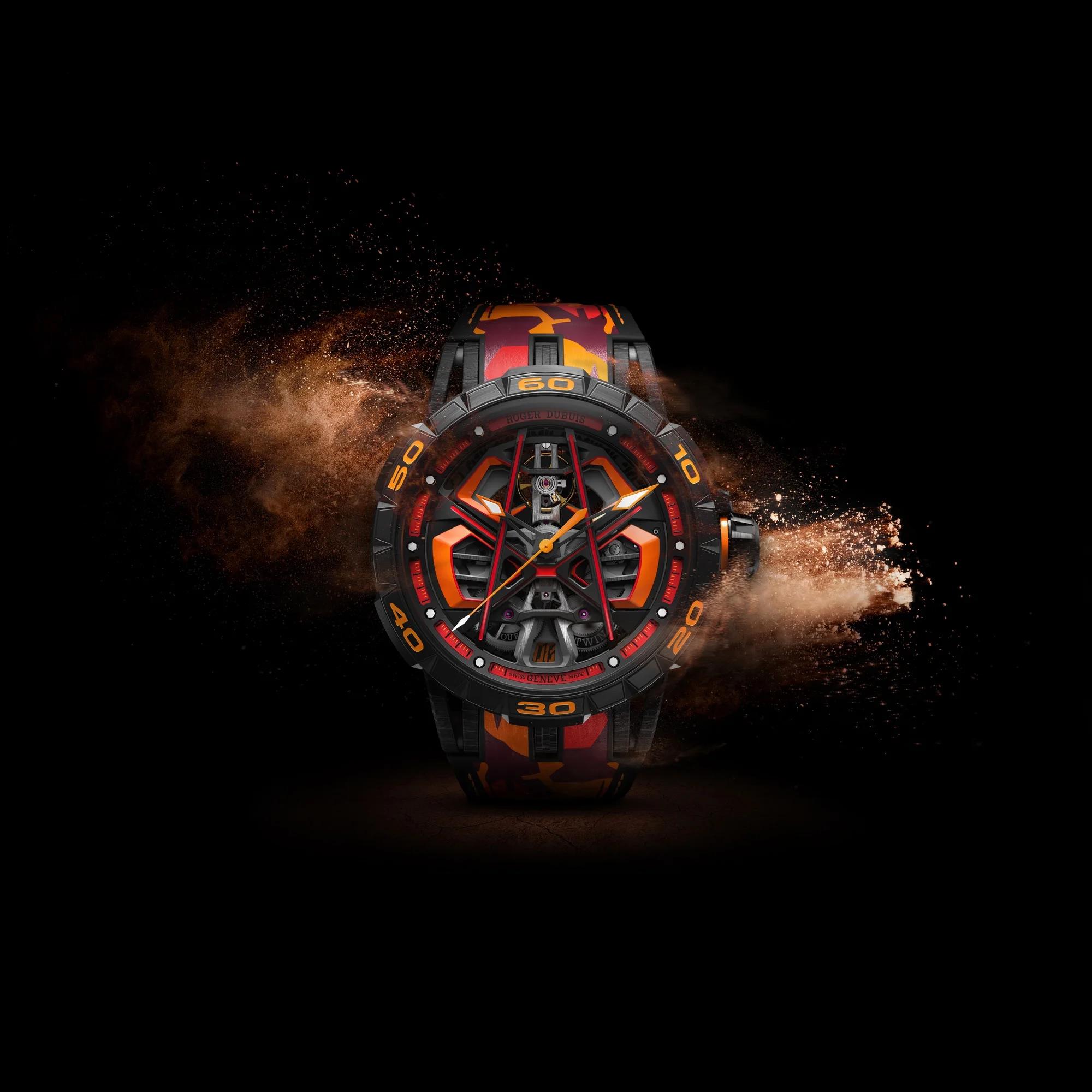 Roger Dubuis Excalibur Spider Huracan Monobalancier