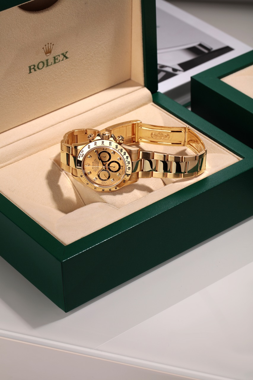 Rolex Cosmograph Daytona Zenith 40mm Yellow Gold