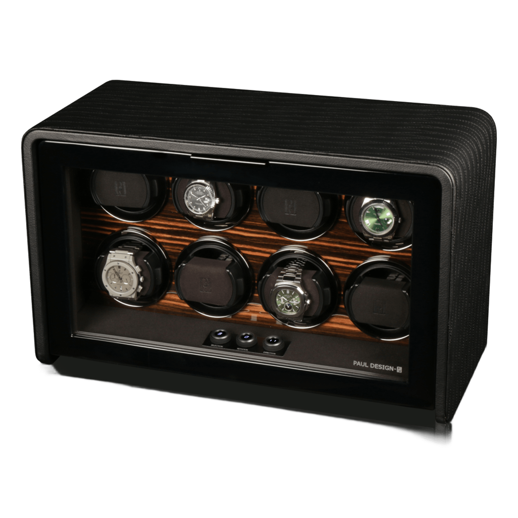 ШКАТУЛКА PAUL DESIGN ДЛЯ 8-ми ЧАСОВ С АВТОПОДЗАВОДОМ