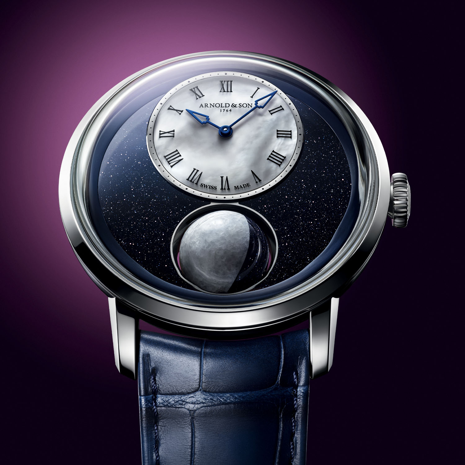 Arnold & Son Instrument Collection Luna Magna Platinum