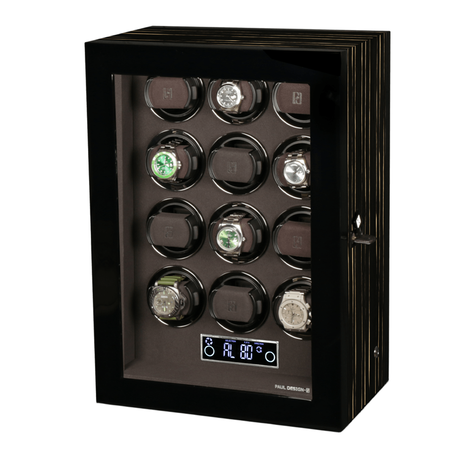 ШКАТУЛКА PAUL DESIGN ДЛЯ 12-ти ЧАСОВ С АВТОПОДЗАВОДОМ