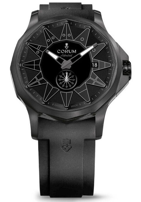 Corum Admiral`s Cup Admiral 42 Full Black A395/03818 - 395.111/F371 BL12