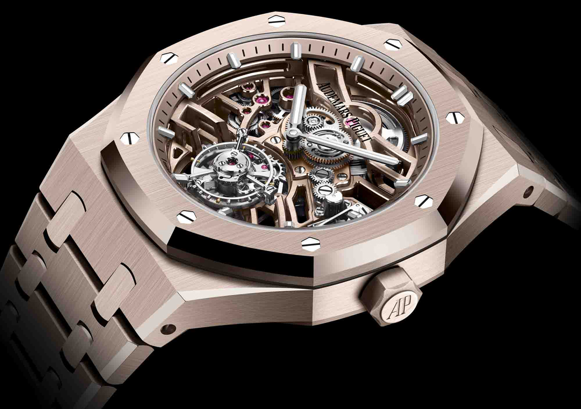 Audemars Piguet Royal Oak Selfwinding Flying Tourbillon Openworked Sand Gold