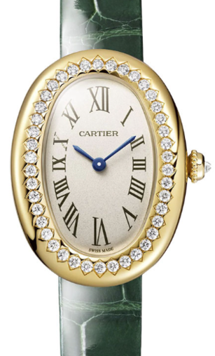 Cartier Baignoire Small Model, Quartz Movement, Yellow Gold