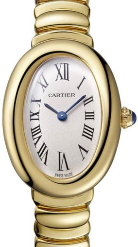 Cartier Baignoire Small Model, Quartz Movement, Yellow Gold