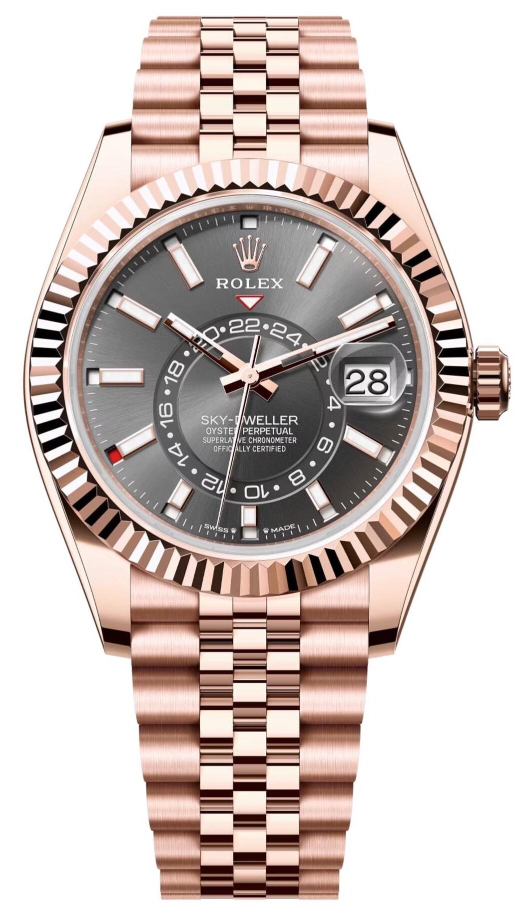 Rolex Sky-Dweller 42mm Everose Gold