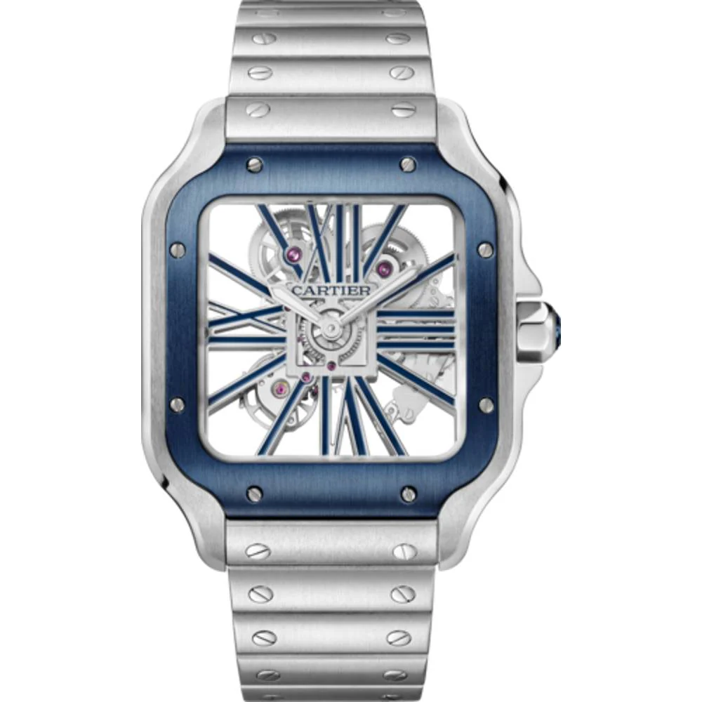 Cartier Santos de Cartier Skeleton Noctambule