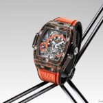 Hublot Big Bang Unico Orange, Dark Green Ceramic, Ice Bang