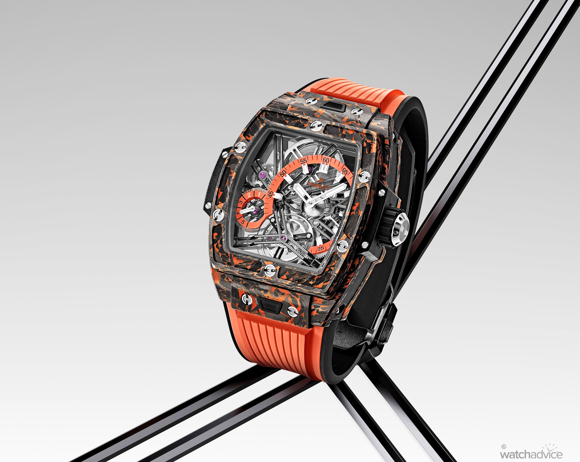 Hublot Spirit Of Big Bang Tourbillon 5-Day Power Reserve Carbon Orange