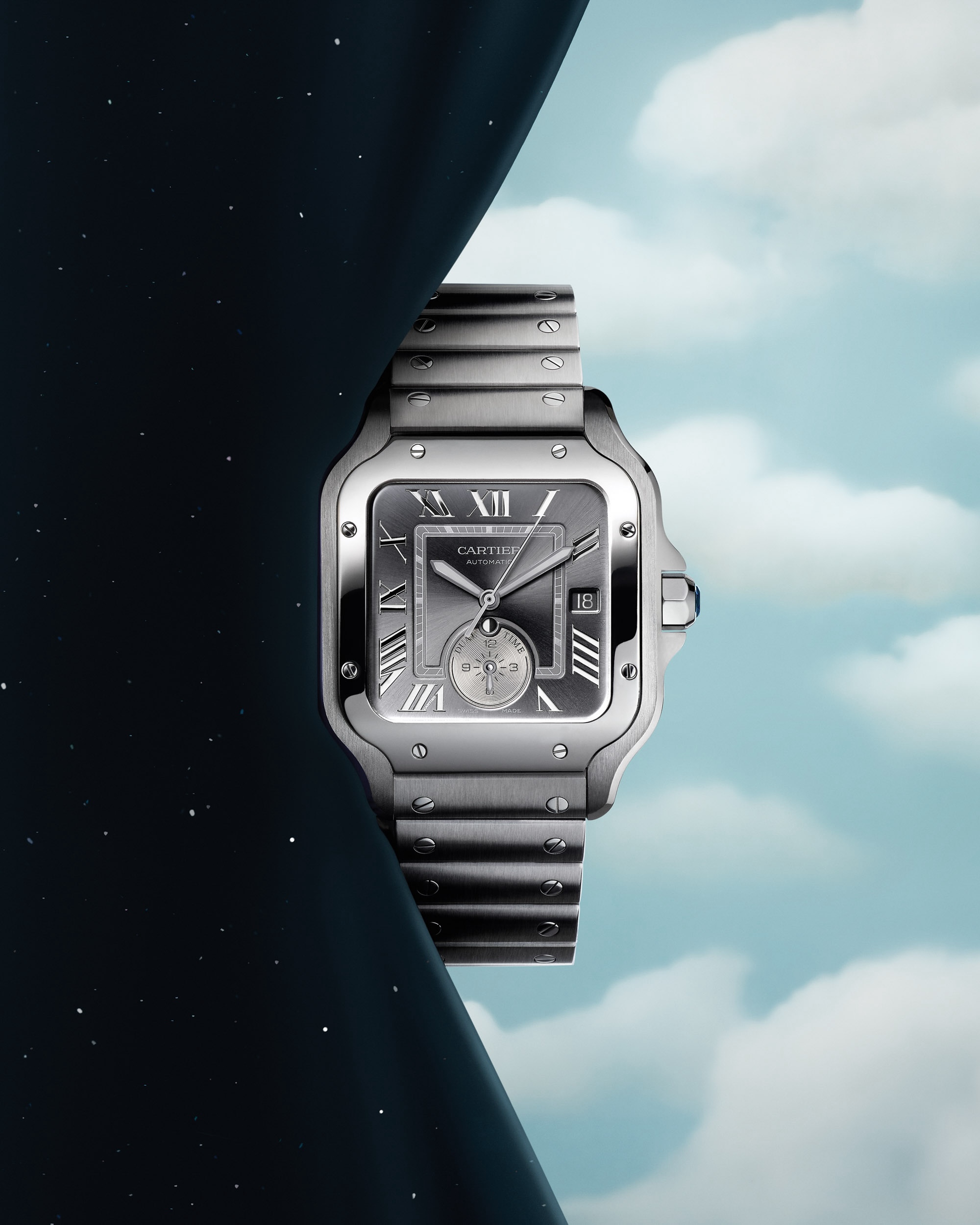 Cartier Santos de Cartier Dual Time