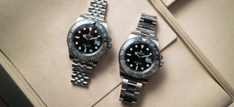 Rolex GMT-Master II с серо-черным керамическим безелем