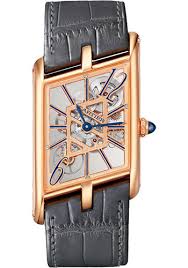 Cartier Tank Asymetrique Skeleton WHTA0011