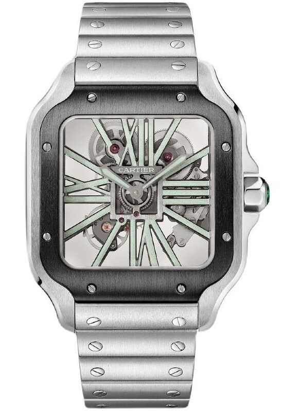 Cartier Santos de Cartier Skeleton Noctambule